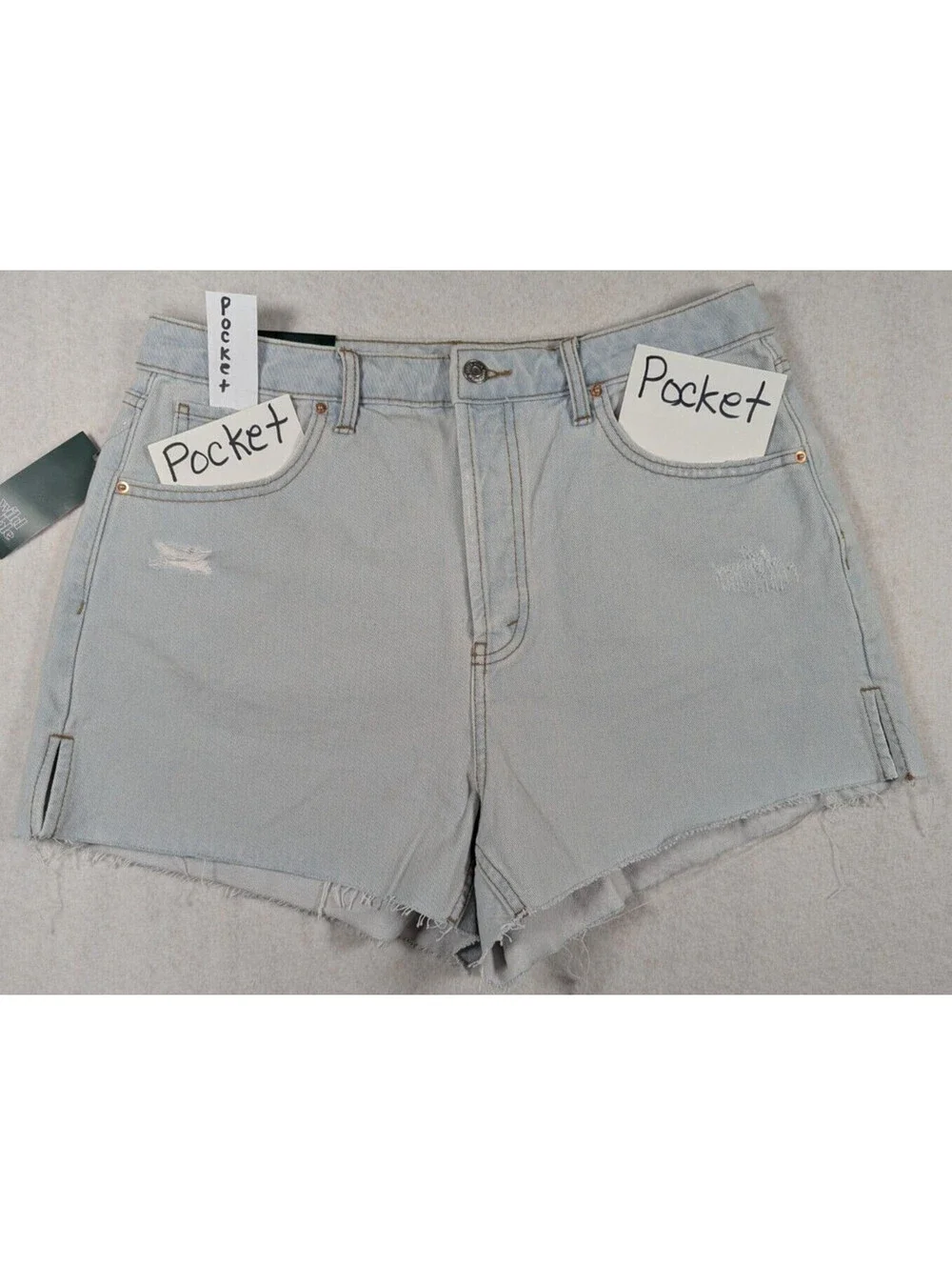 Wild Fable - Women's - Cutoff Denim Shorts - Super High-Rise - Size: 12